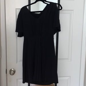 Black mini dress